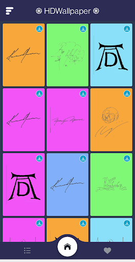 Celebrity autographs Wallpaper