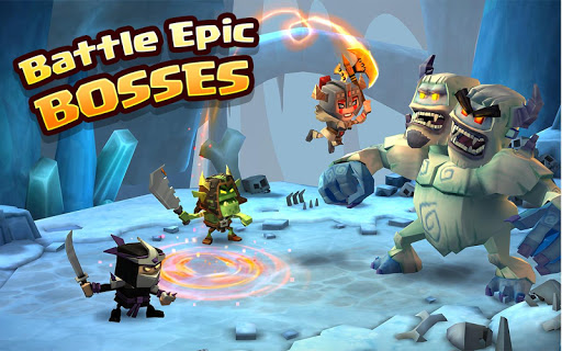 Dungeon Boss Heroes - Game nhập vai chiến lược giả tưởng