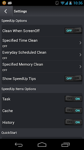 SpeedUpMaster TaskClear[Free] Screen 2