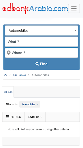 Android application Adbank Arabia screenshort