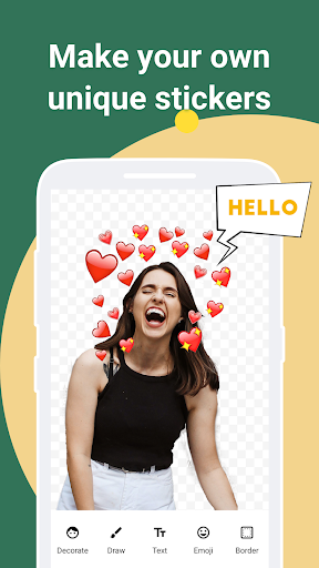 Android application Sticker Maker for WhatsApp screenshort