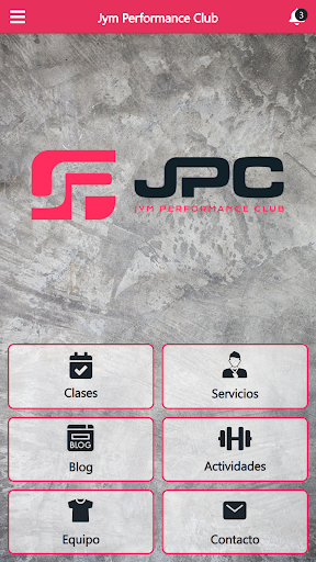 Android application JP Club screenshort
