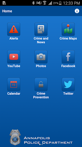 Android application Annapolis PD Mobile screenshort