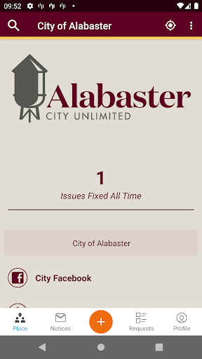 Screenshot of Alabaster Connect