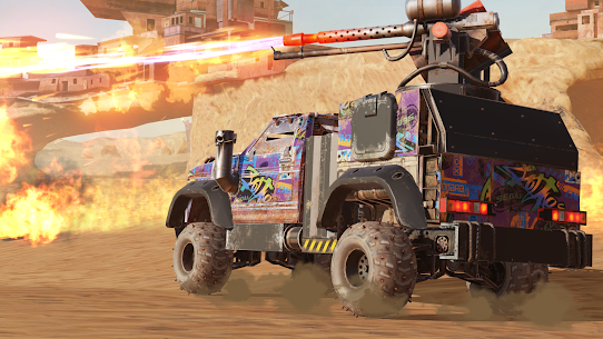 Crossout Mobile – PvP Action MOD APK (Speed Map) 3