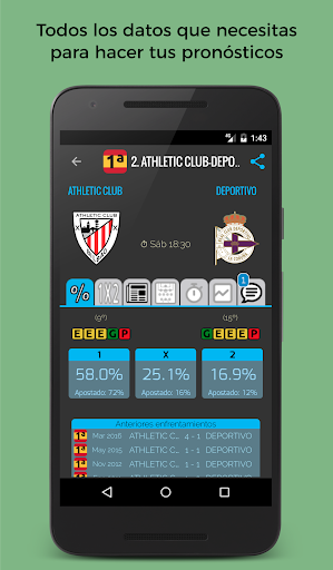 Quiniela Screen 3