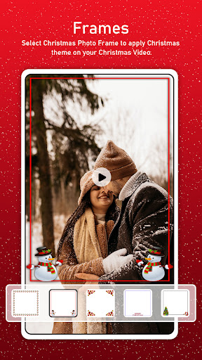 Android application Funny Christmas Video Maker screenshort