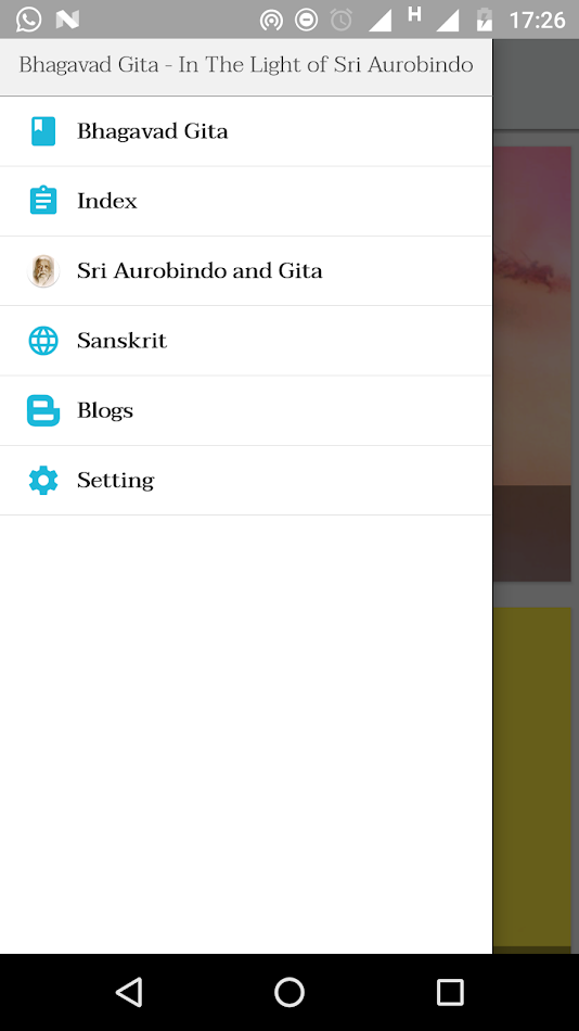 #1. Bhagavad Gita (Android) Ved: Revealing Hour Creations