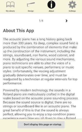 Screenshot of Piano Designer