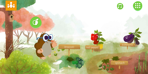Android application Mole's Veggie Adventures screenshort