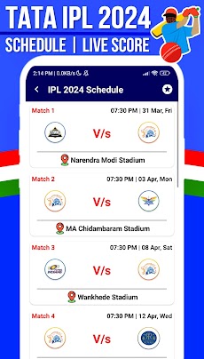 IPL 2024 Schedule & Live Scoreのおすすめ画像5