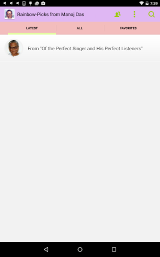 Rainbow-Picks From Manoj Das