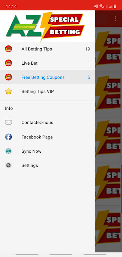 AZ Special Betting | Bet Tips Screenshot 1 - AppWisp.com