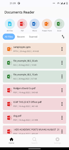 Documents Reader Screen 2