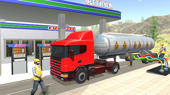 Oil Tanker Truck Driving Games- Unlimited Money Mod 5