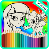 Coloring For Equestria Girls icon