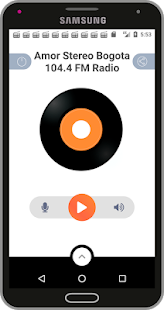 Amor Stereo 104.4 FM Bogota Radio App 1.1.8 APK screenshots 1