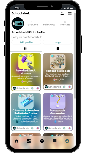 Schoolshub Screen 2