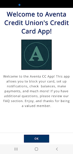 Android application AventaCC App screenshort