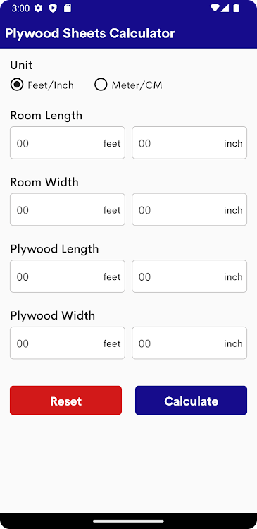 Plywood Sheets Calculator - 1.0 - (Android)