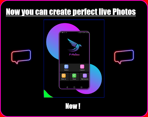 Android application P-Motion screenshort