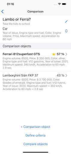 Android application Choice screenshort