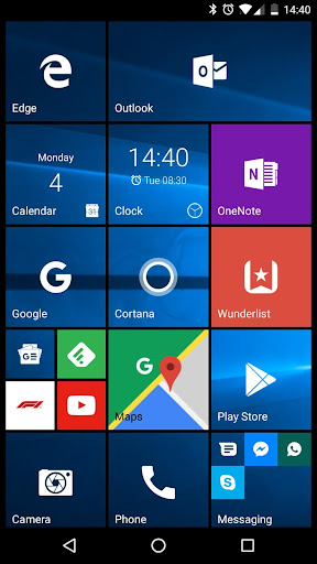 Launcher 10 - Personalization - apps