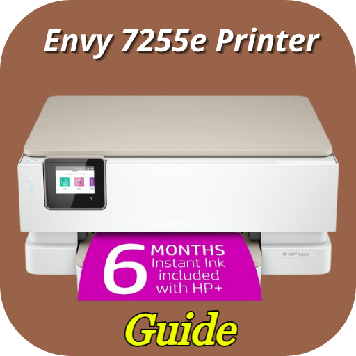 Hp Envy 7255e Printer guide logo