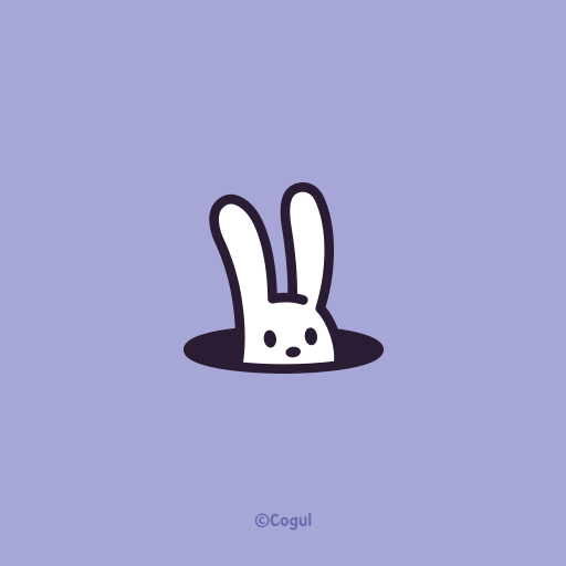 카카오톡 테마 - 까꿍 토끼_베리페리 logo