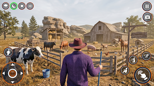 Farmer Simulator Tractor Games screenshot