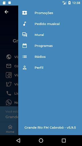Grande Rio FM - Cabrobó Screen 3