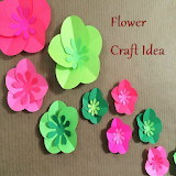 Flower Paper Craft Idea icon