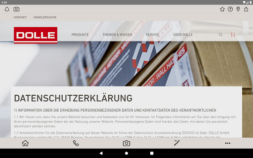 Gebr. DOLLE GmbH Screenshot
