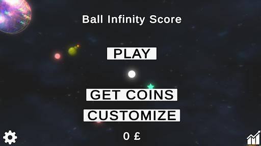 Android application Ball Infinity Score screenshort