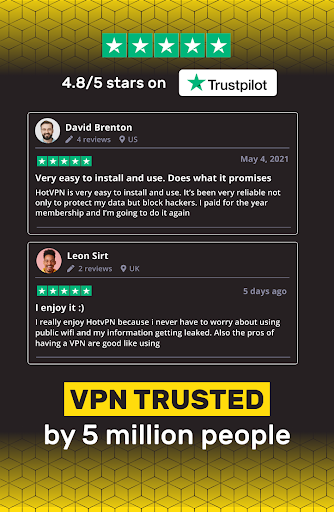 Screenshot of Hot VPN: Super Fast & Safe