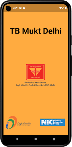 Android application TB Mukt Delhi screenshort