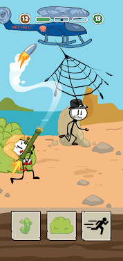 #2. Stickman Escape: Choice Story (Android) By: ABI Global LTD