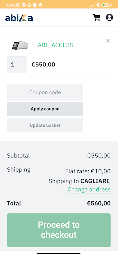 Abika Ecommerce Screen 3