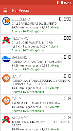 Gasolineras España Screen 3