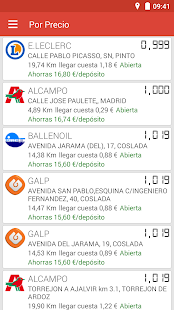 Gasolineras España Screenshot