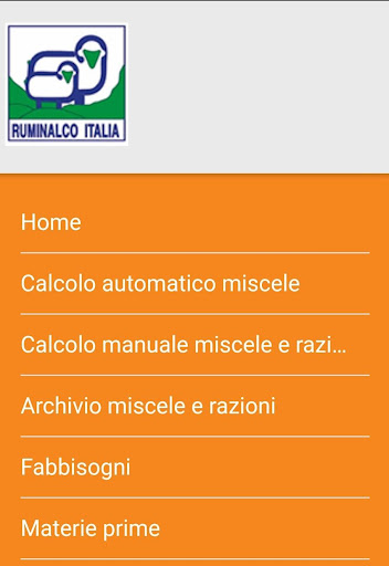 Android application RUMINAL MIX.CO screenshort