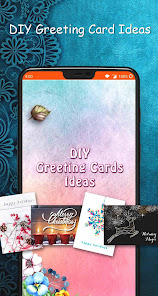 Captura de Pantalla 1 DIY Greeting Card Ideas Videos android