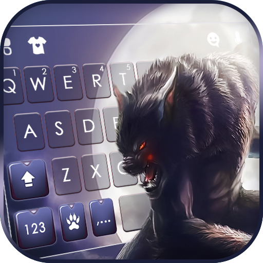 Dark Werewolf Keyboard Background Download on Windows