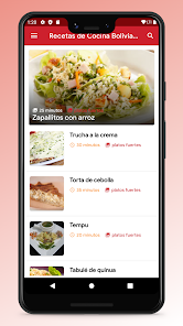 Captura de Pantalla 11 Recetas de Cocina Boliviana android