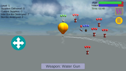 Sky Balloon Missions Screen 3