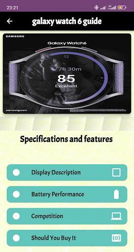galaxy watch 6 guide Screen 2