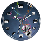 Music Clock Live Wallpaper  Icon