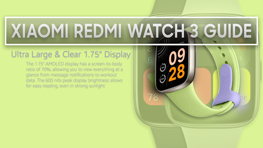 Xiaomi Redmi Watch 3 Guide App