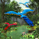 Cover Image of Télécharger Fond d'écran animé de la forêt tropicale 3D  APK