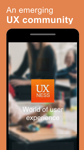 UXNESS - UX Design, UX Course Screen 2